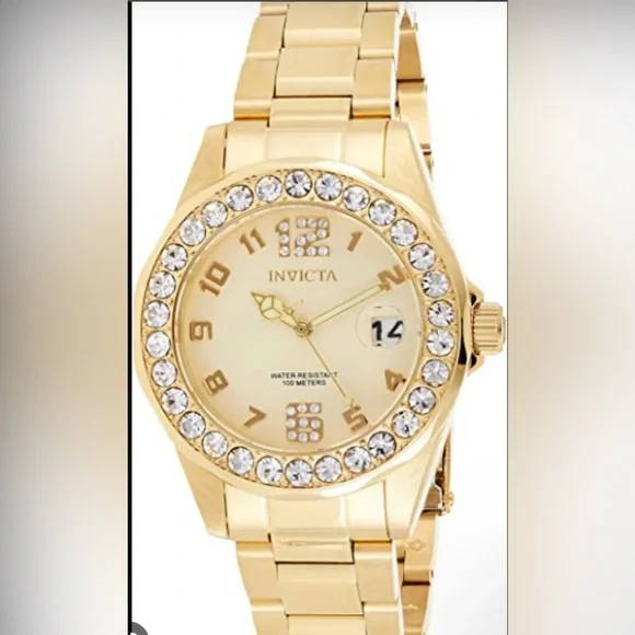 Invicta | Accessories | Invicta Watch Gold 0 Mm | Poshmark display picture 1